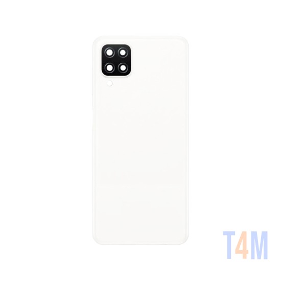 Tampa Traseira com lentes da Câmera Samsung Galaxy A12/A125 Branco